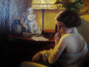 Art Deco Painting Scandinavia 