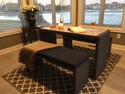 Buy All Weather Wicker Bistro Set 