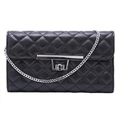 Women Designer Inspired Quilted Fashion Clutch