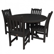 Outdoor 5pc Round Dining Set