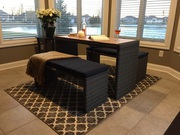 Wicker Bistro Set at Gooddegg