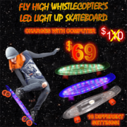 Premium Quality LED Skateboard