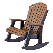 High Fan Back Patio Rocker Chair on Sale