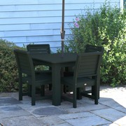  Mega Sale Outdoor 5 Piece Square Dining Set