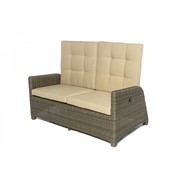 Mega Sale Patio Wicker Recliner Loveseat