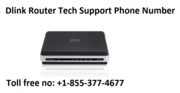 Dlink Router Tech Support Phone Number +1-855-377-4677