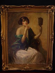 Art Nouveau Painting Hungary