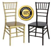 1st folding chairs Larry Presents Chiavari Resin Chairs