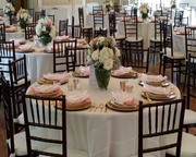 Larry Hoffman Presenting Mahogany Chiavari