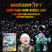 Bubble Gun Dory Light Up LED, Even Flow, High Performance Batteries $4