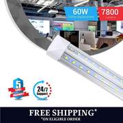 T8 8ft V shape LED tube 60w Integrated 5000k Clear