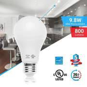 $33.52 A19 Dimmable LED Light Bulb | UL, ENERGY STAR CERTIFIED