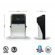 New Slim & Sleek Designed LED Wall Pack 20W - Energy saver Product.