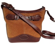 Capybara Front Buckle Purse Shoulder Bag For $115