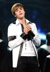 Justin Bieber White Jacket