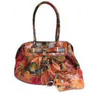 Genuine Floral Leather