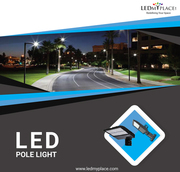Best LED Pole Lights For Parking Lot, Hotels, Motels