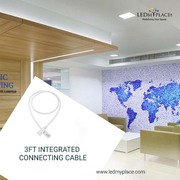 Use 3ft Integrated Connecting Cable with the LED Integrated Tubes