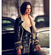 Asia Argento Fur Coat