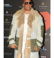 Movie Premiere Vin Diesel Fur Coat