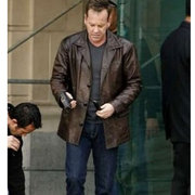 24 SEASON 8 KIEFER SUTHERLAND BLACK JACKET