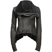 womens designer short zipper jacket