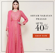 Valentine's Day Sale - Get upto 40% Off on Designer Dresses