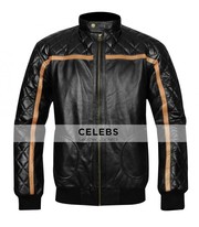 Battlefield Hardline Nick Mendoza Black Quilted Jacket