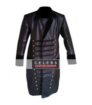 Once Upon A Time Captain Hook Leather Coat