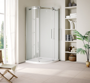 DABBL- Frameless,  Sliding Shower Doors,  Glass Shower Enclosure