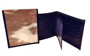 Hair On' Argentinine Cowhide Leather Hombre Wallet For $59