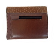 Carpincho - Capybara & Argentinian Cowhide Tri-Fold Wallet For $75