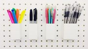 Peg board & slat wall hooks