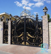 High-quality Custom Wrought Iron Gate,  Driveway Gate