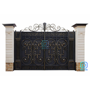 Swing wrought iron entry gates manufacturer