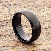 Black Tungsten Carbide Rings