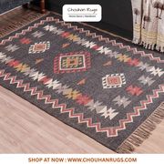 Best Eco-Friendly online kilim jute rugs for Your Living Room