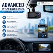 Advanced In-Car Dash Camera for Safety & Security
