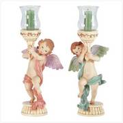 Angelic Candlesticks