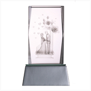 Wedding Couple Lighted Cube