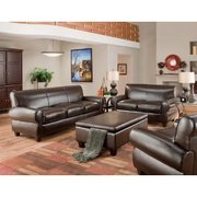 Leather Sofa Set - Abilene Leather Furniture Set - 2655Set