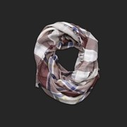 low price ITALIAN LES COPAINS PURPLE WOOL OBLONG LARGE SCARF AF